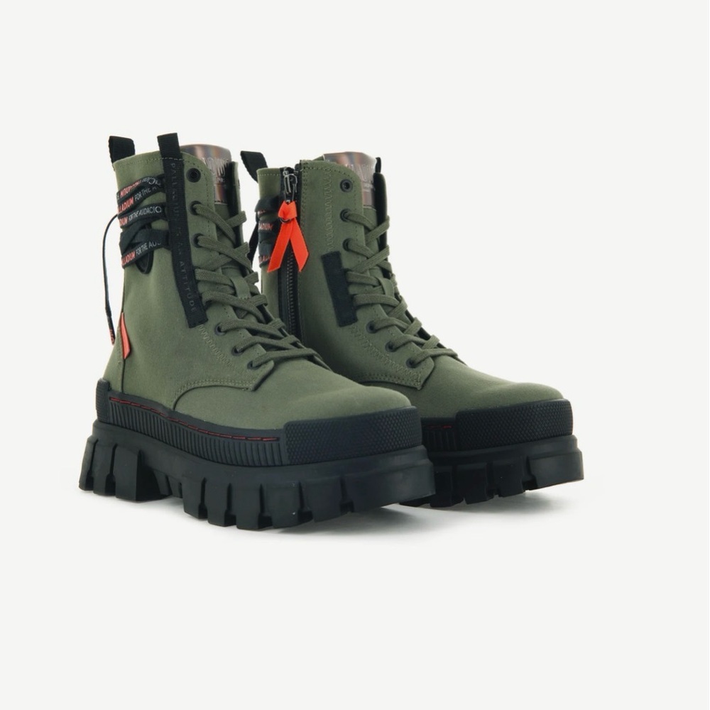 Palladium olive Revolt TX US size 10 - Picture 2 of 10